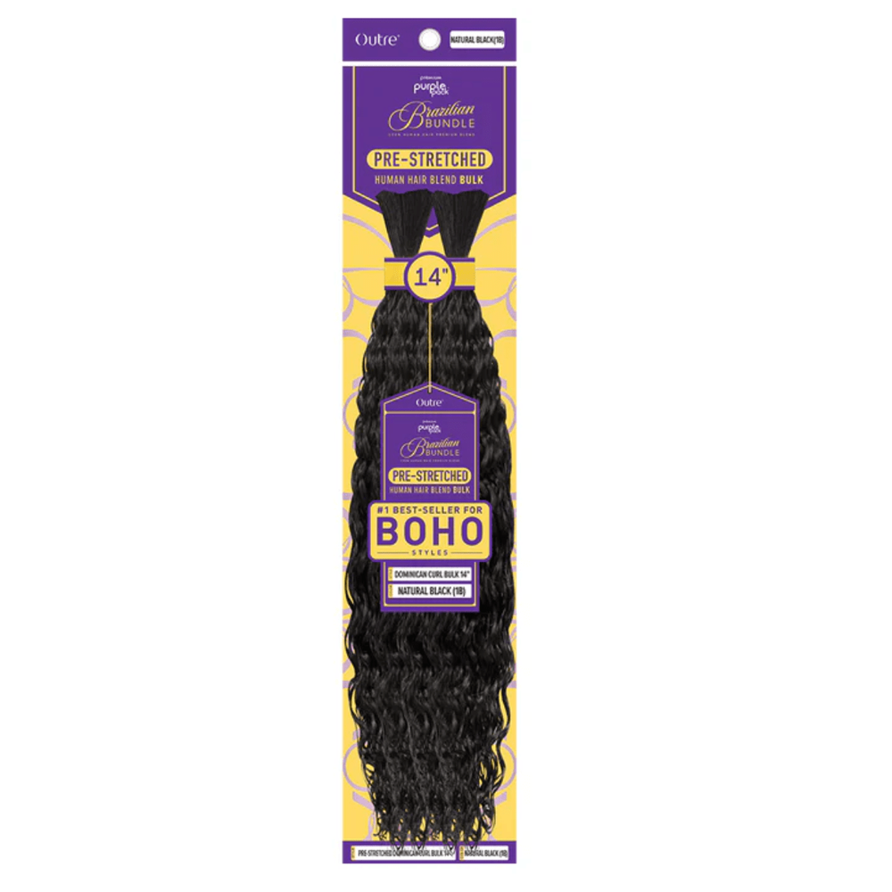 Outre Purple Pack Pre - Stretched Dominican Curl – 14" - Beauty Exchange Beauty Supply