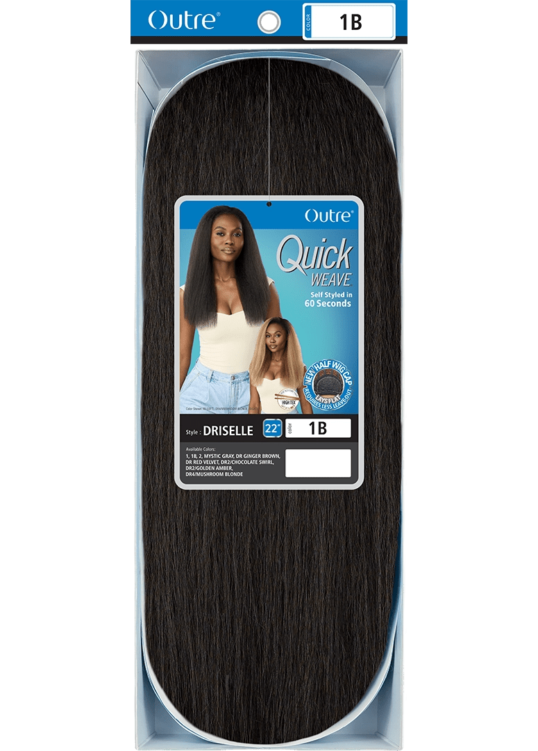 Outre Quick Weave Half Wig – Driselle - Beauty Exchange Beauty Supply