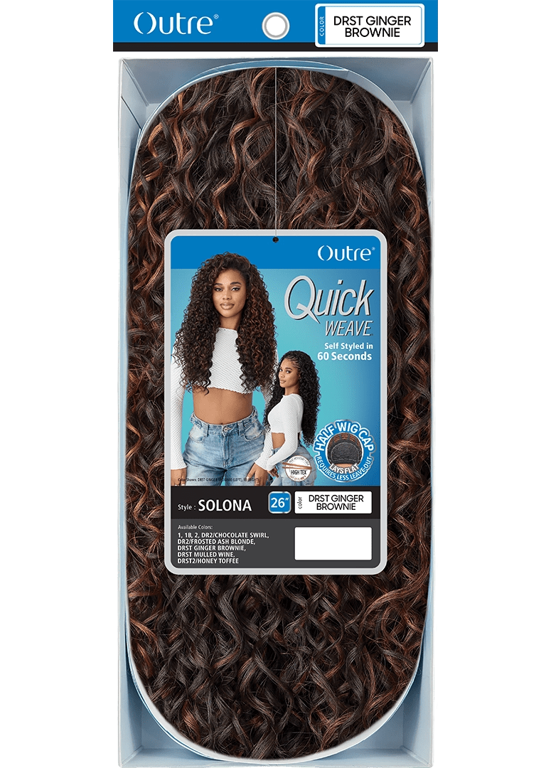 Outre Quick Weave Half Wig – Solona - Beauty Exchange Beauty Supply