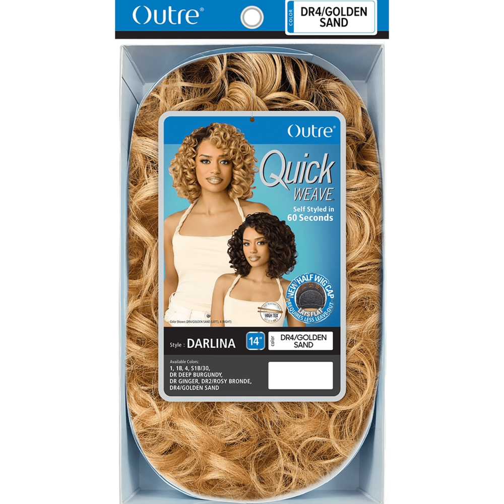 Outre Quick Weave Synthetic Half Wig - Darlina - Beauty Exchange Beauty Supply