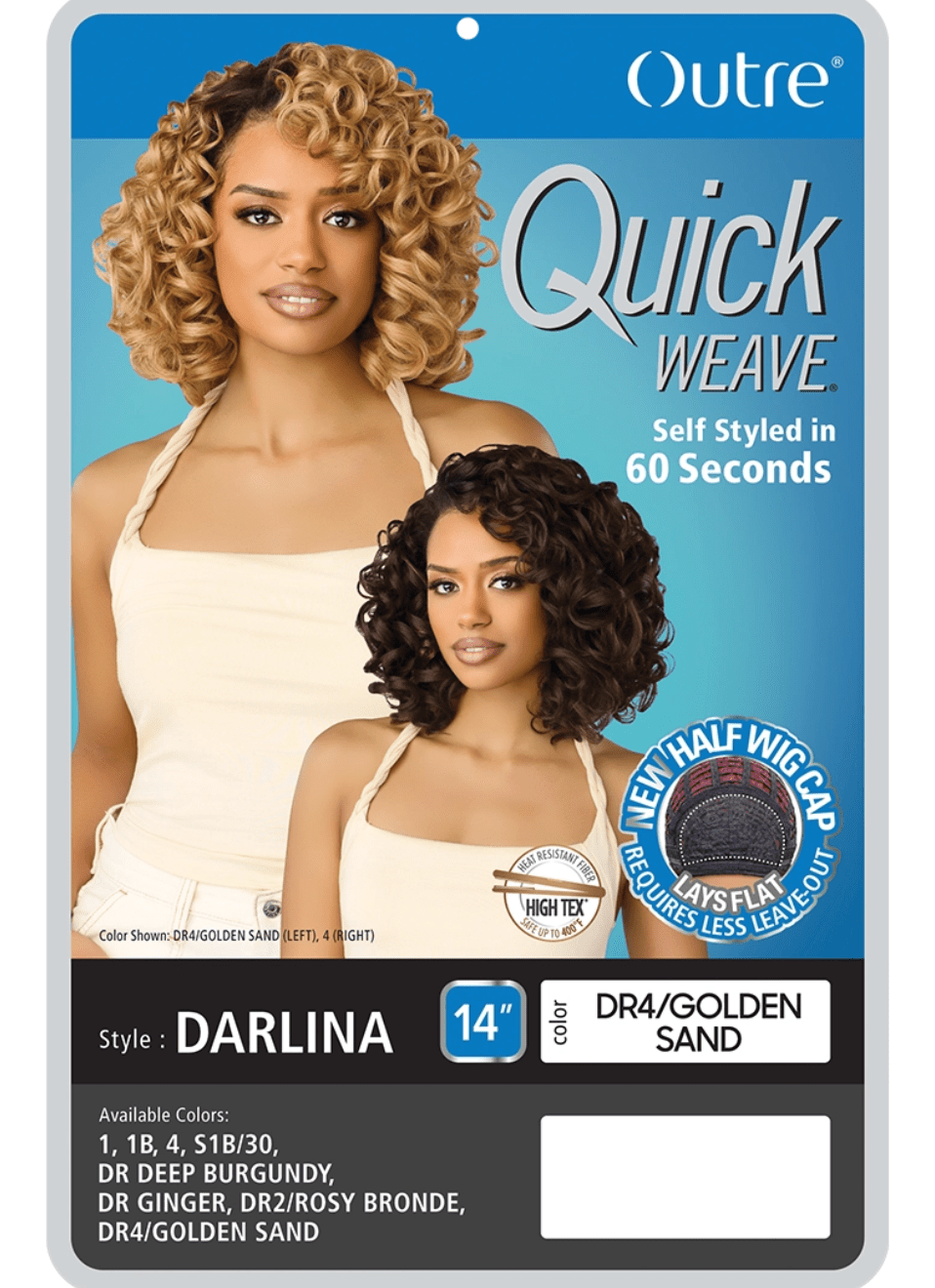 Outre Quick Weave Synthetic Half Wig - Darlina - Beauty Exchange Beauty Supply