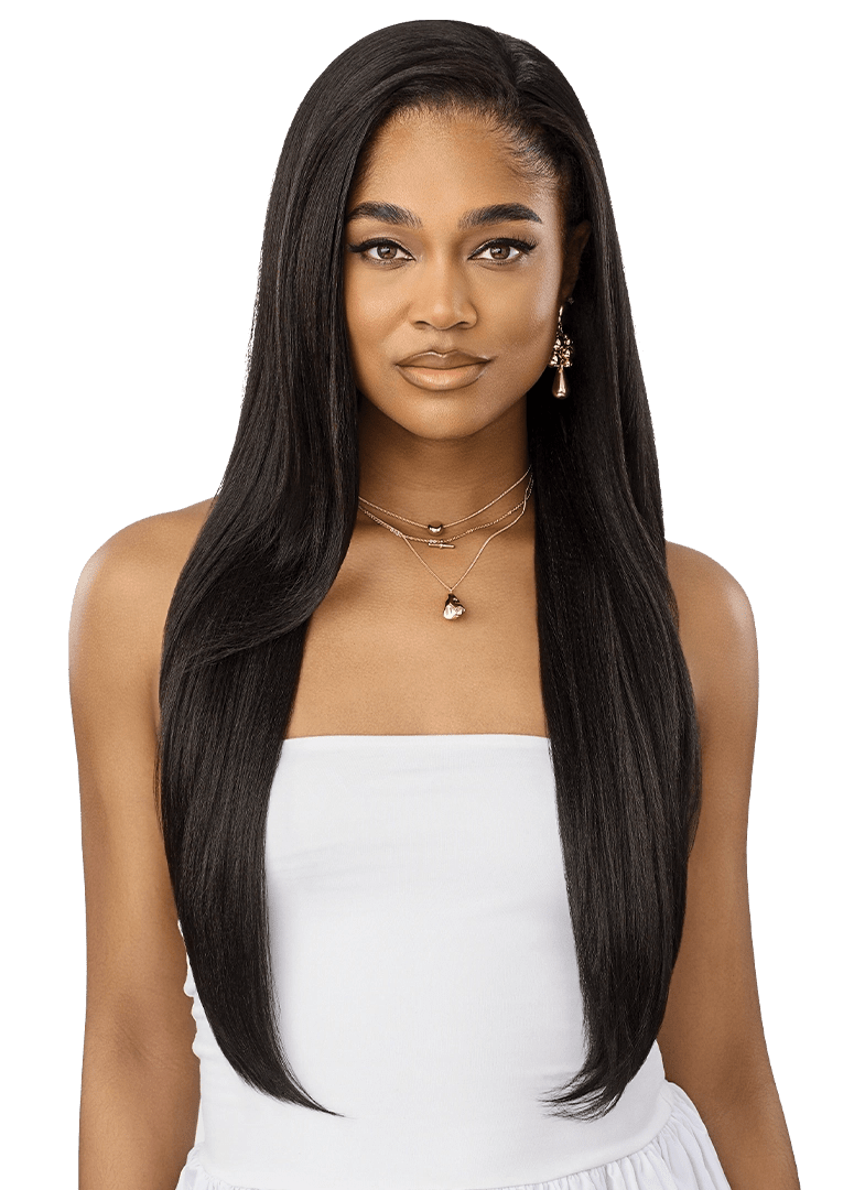Outre Quick Weave Synthetic Half Wig – Delaney - Beauty Exchange Beauty Supply