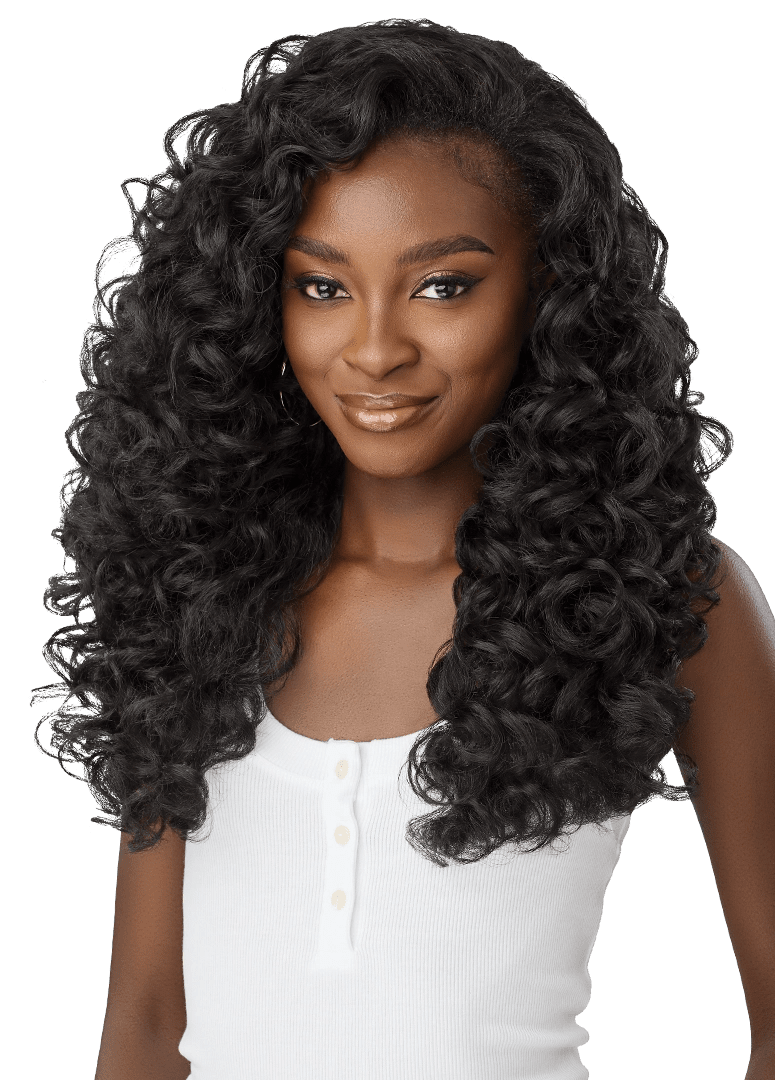 Outre Quick Weave Synthetic Half Wig – Meadow - Beauty Exchange Beauty Supply