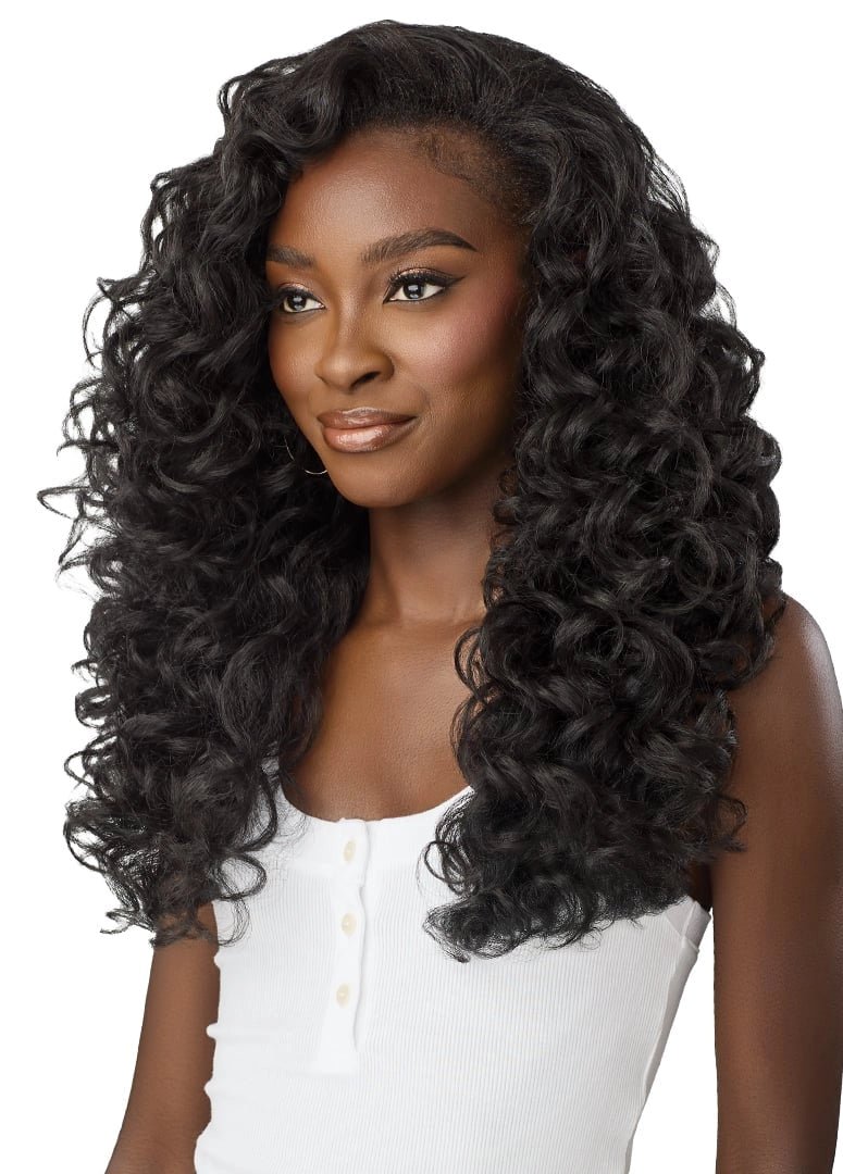 Outre Quick Weave Synthetic Half Wig – Meadow - Beauty Exchange Beauty Supply