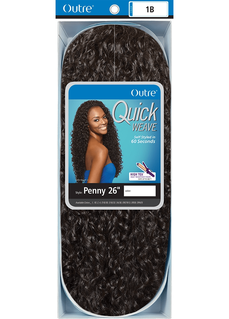 Outre Quick Weave Synthetic Half Wig – Penny - Beauty Exchange Beauty Supply