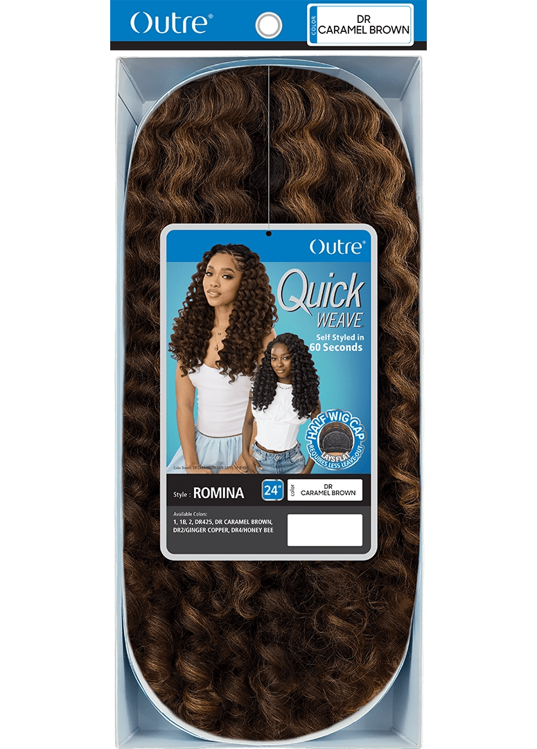Outre Quick Weave Synthetic Half Wig – Romina - Beauty Exchange Beauty Supply