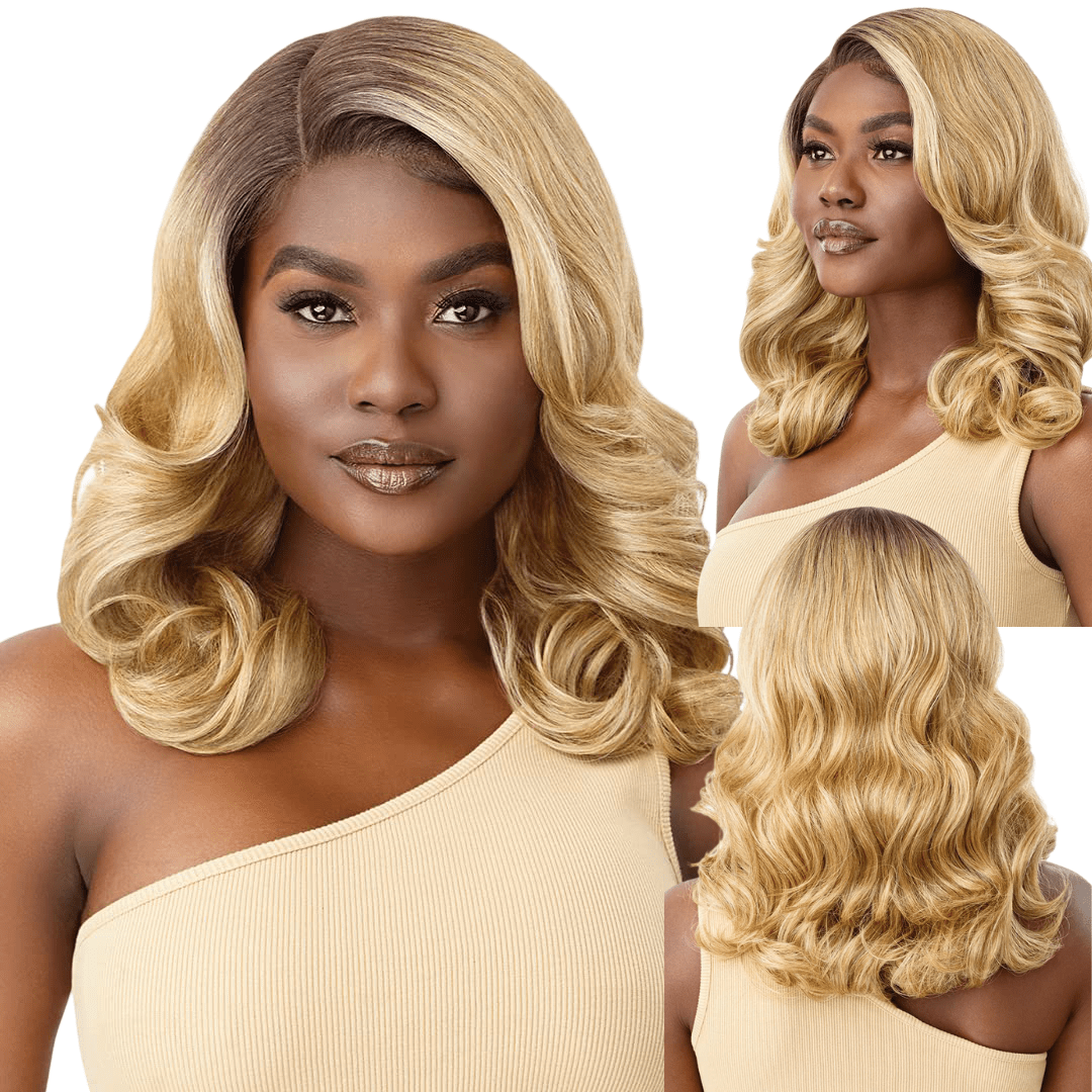 Outre Sleeklay Deep - C Synthetic Lacefront Wig - Flara - Beauty Exchange Beauty Supply