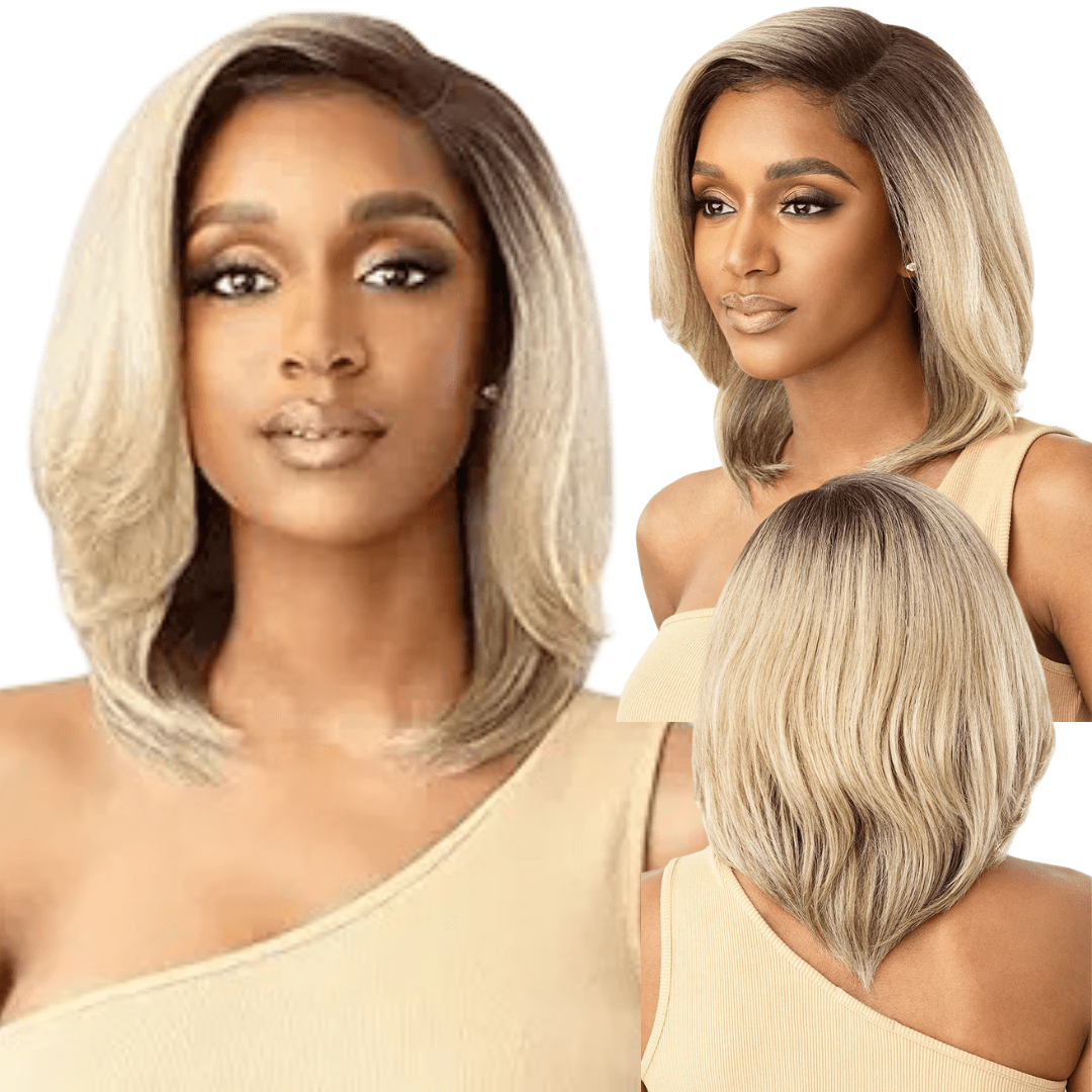 Outre Sleeklay HD Synthetic Deep - C Lace Part Wig - Ara - Beauty Exchange Beauty Supply
