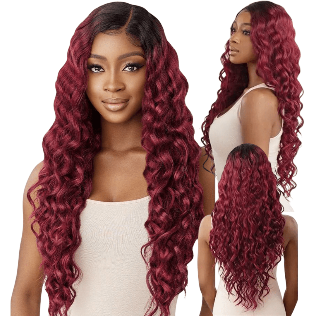 Outre Sleeklay HD Synthetic Lace Front Wig - Shalini - Beauty Exchange Beauty Supply