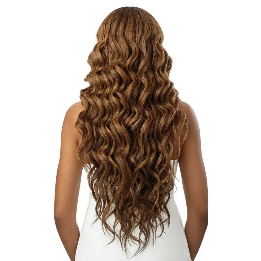 Outre SleekLay Part Lace Front Wig – Adelaide | Soft Waves with Deep Side Part | Available in Classic & Statement Colors | One Size Fits Most - Beauty Exchange Beauty Supply