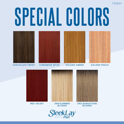 Outre SleekLay Part Lace Front Wig – Adelaide | Soft Waves with Deep Side Part | Available in Classic & Statement Colors | One Size Fits Most - Beauty Exchange Beauty Supply