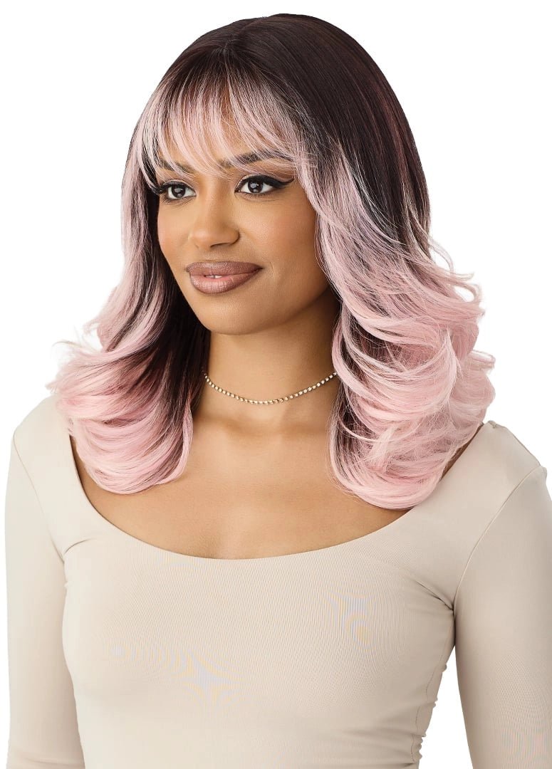 Outre Synthetic Lace Front Wig – Damali 16" - Beauty Exchange Beauty Supply
