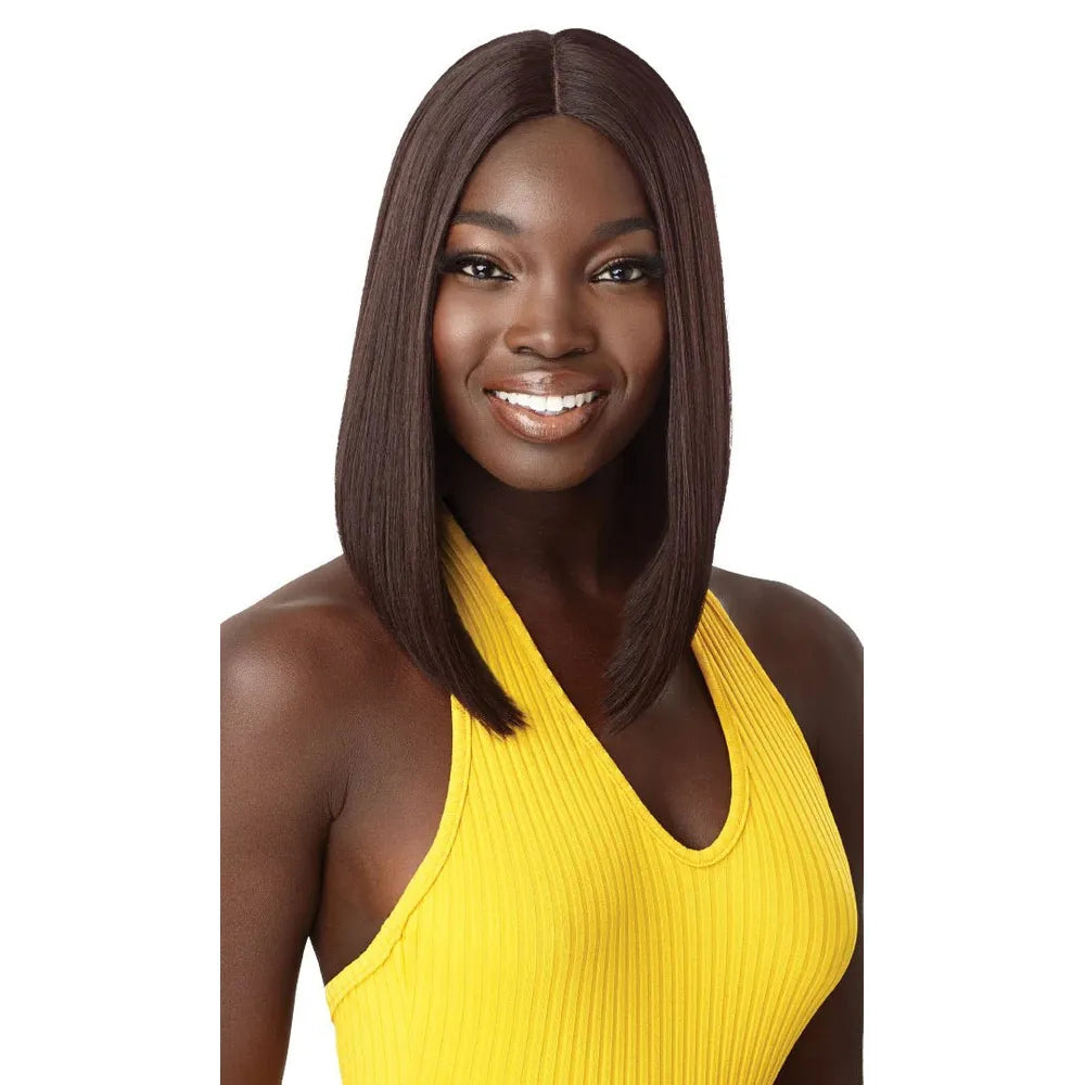 Outre The Daily Wig – Premium Synthetic Hand - Tied Lace Part Wig "Malia" | Natural - Looking Everyday Slay - Beauty Exchange Beauty Supply