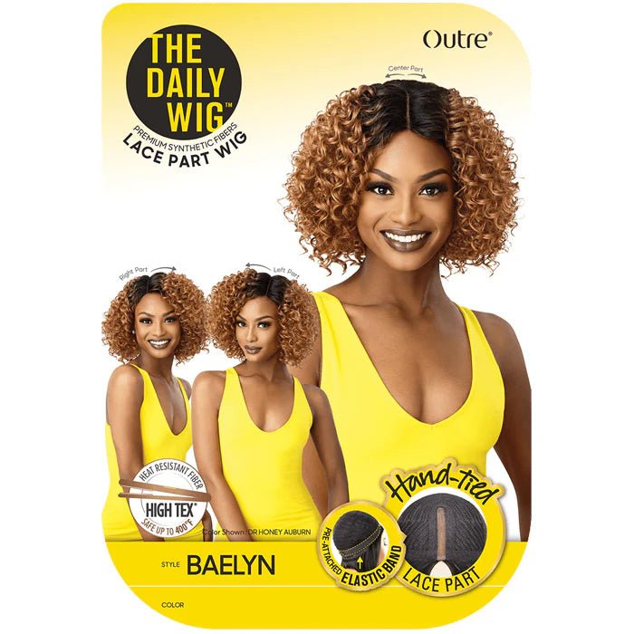 Outre The Daily Wig – Synthetic Lace Part Wig “Baelyn” | Soft Layers, Natural Volume & Glueless Everyday Glam - Beauty Exchange Beauty Supply