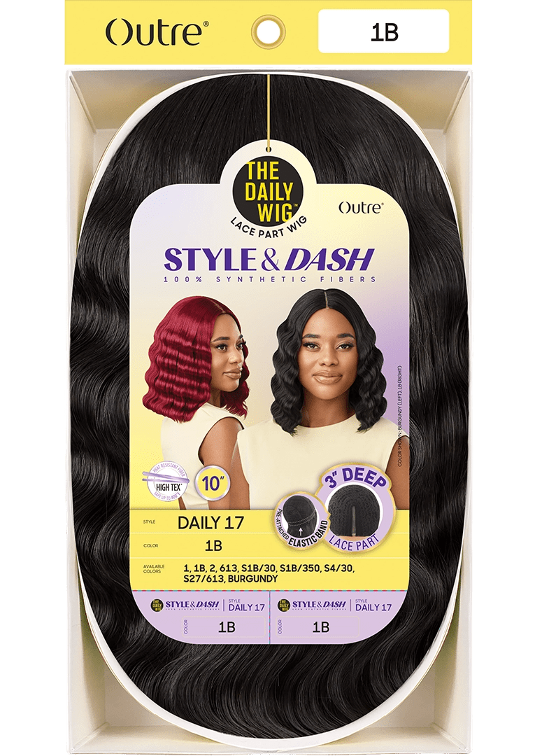 Outre The Daily Wig Synthetic Lace Part Wig - Daily 17 - Beauty Exchange Beauty Supply
