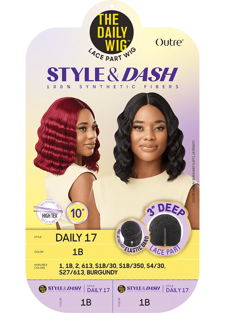 Outre The Daily Wig Synthetic Lace Part Wig - Daily 17 - Beauty Exchange Beauty Supply