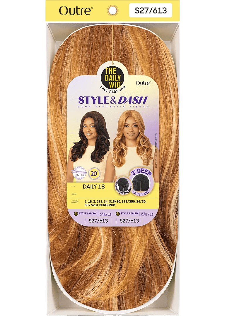 Outre The Daily Wig Synthetic Lace Part Wig - Daily 18 - Beauty Exchange Beauty Supply