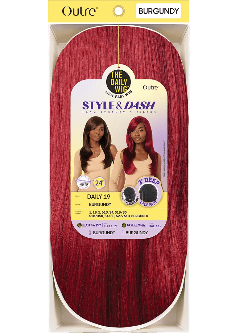 Outre The Daily Wig Synthetic Lace Part Wig - Daily 19 - Beauty Exchange Beauty Supply