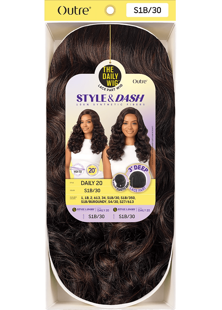 Outre The Daily Wig Synthetic Lace Part Wig - Daily 20 - Beauty Exchange Beauty Supply
