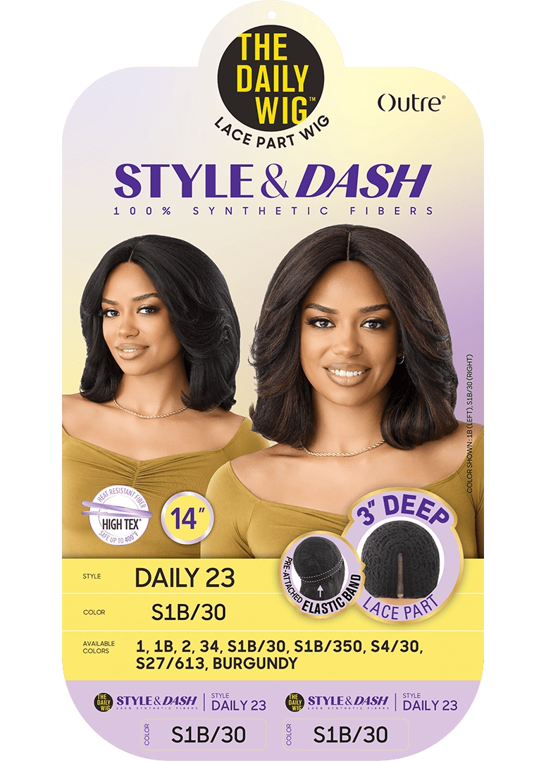 Outre The Daily Wig Synthetic Lace Part Wig – Daily 23 - Beauty Exchange Beauty Supply