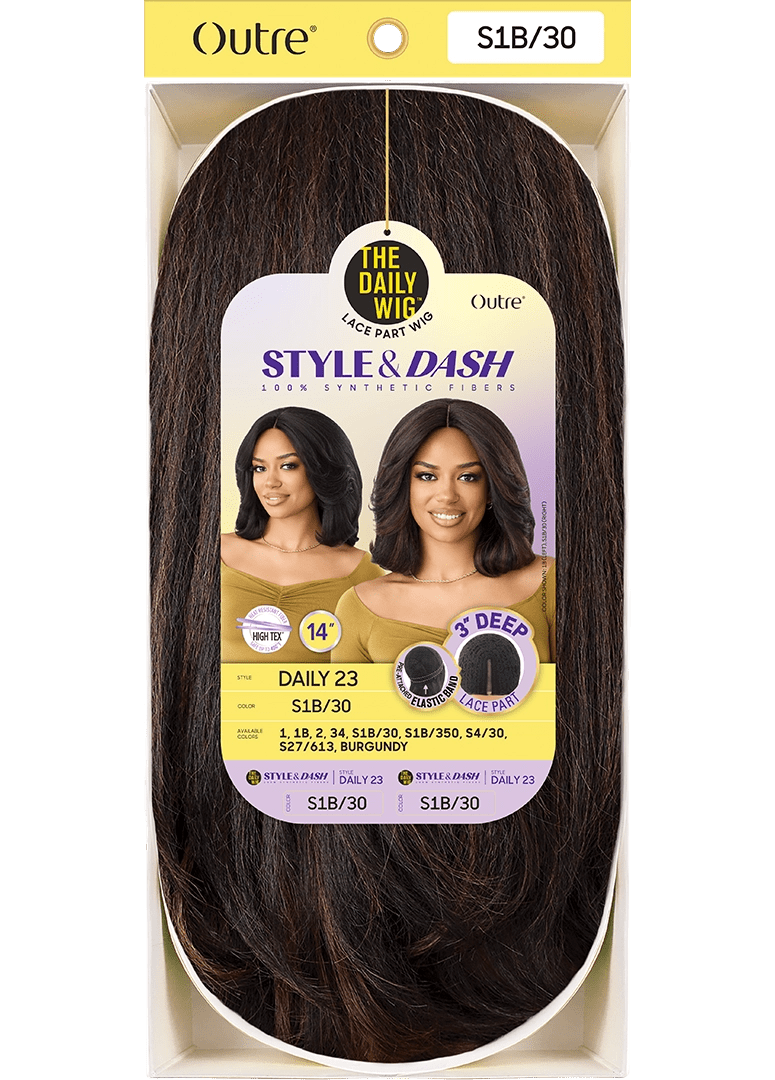 Outre The Daily Wig Synthetic Lace Part Wig – Daily 23 - Beauty Exchange Beauty Supply