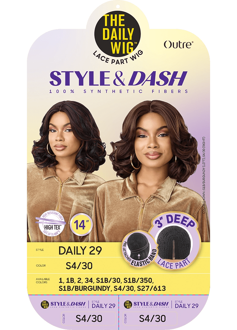 Outre The Daily Wig Synthetic Lace Part Wig – Daily 29 - Beauty Exchange Beauty Supply