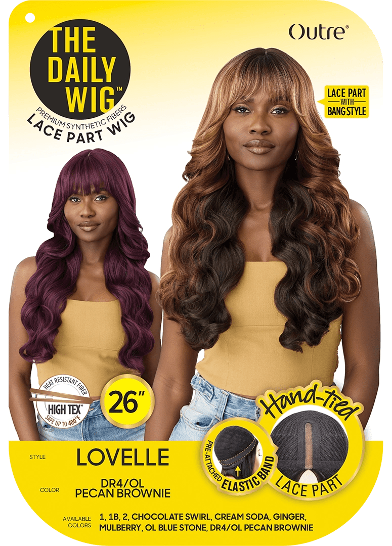 Outre The Daily Wig Synthetic Lace Part Wig – Lovelle - Beauty Exchange Beauty Supply