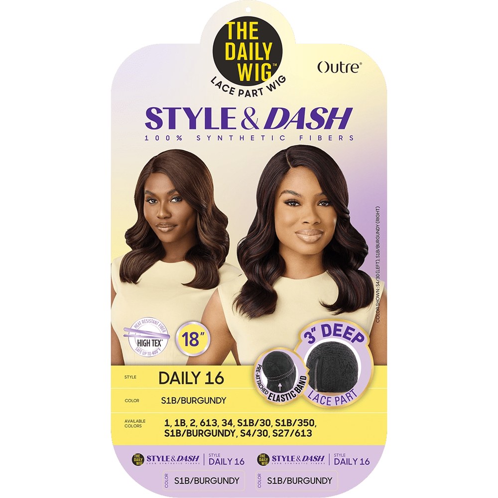 Outre The Daily Wig Synthetic Wig - Daily 16 - Beauty Exchange Beauty Supply