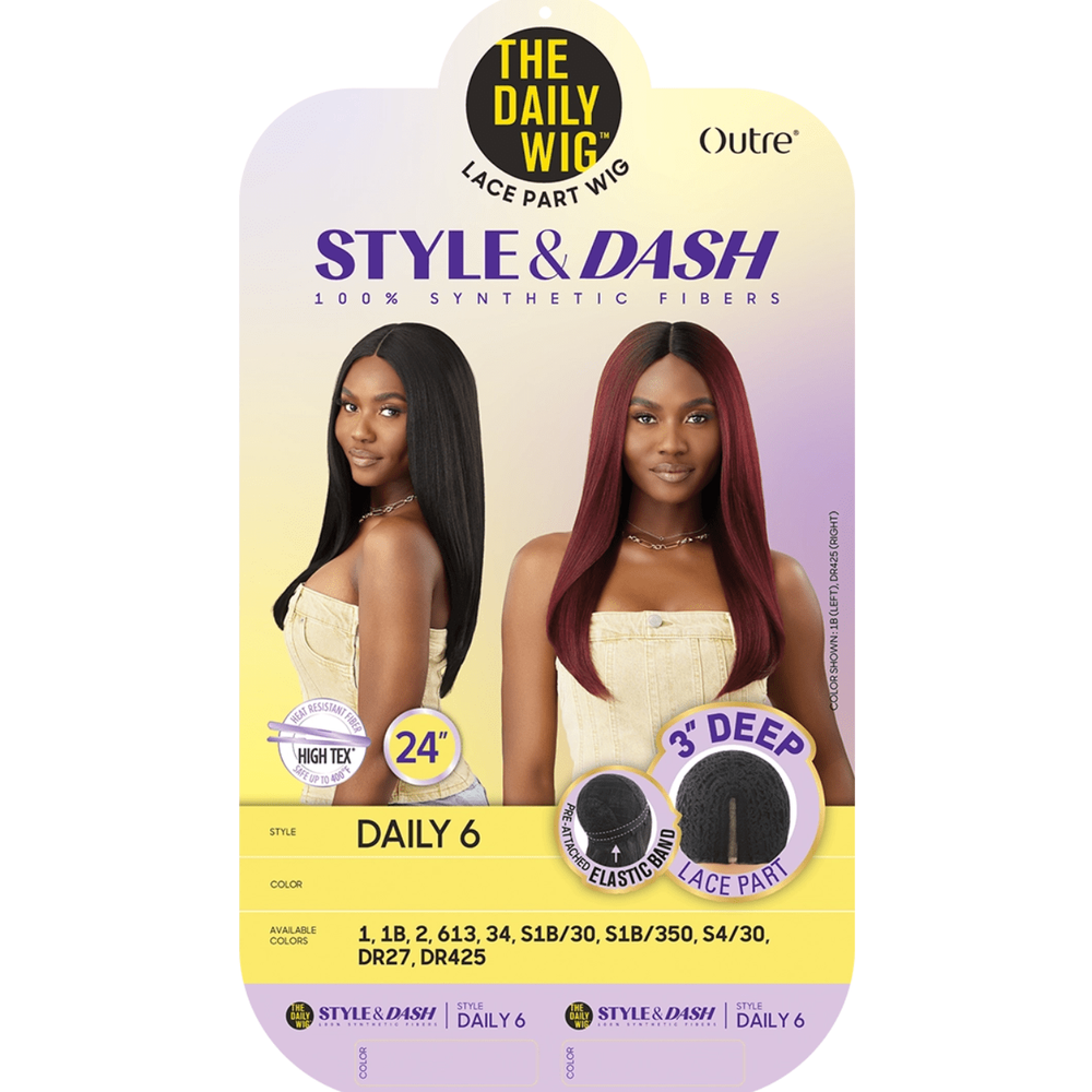 Outre The Daily Wig Synthetic Wig - Daily 6 - Beauty Exchange Beauty Supply
