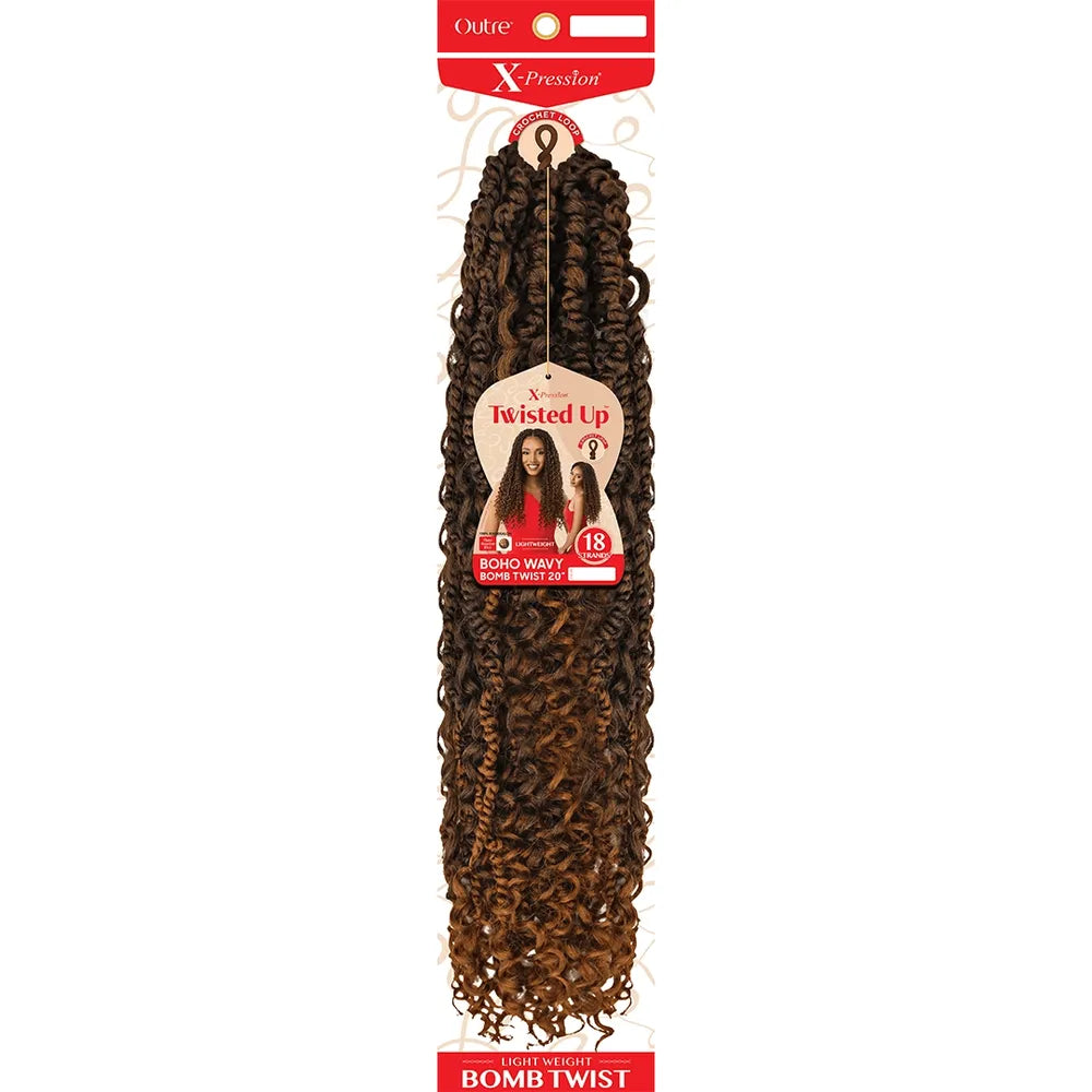 Outre Twisted Up Boho Wavy Bomb Twist Synthetic Crochet Hair 20" - Beauty Exchange Beauty Supply