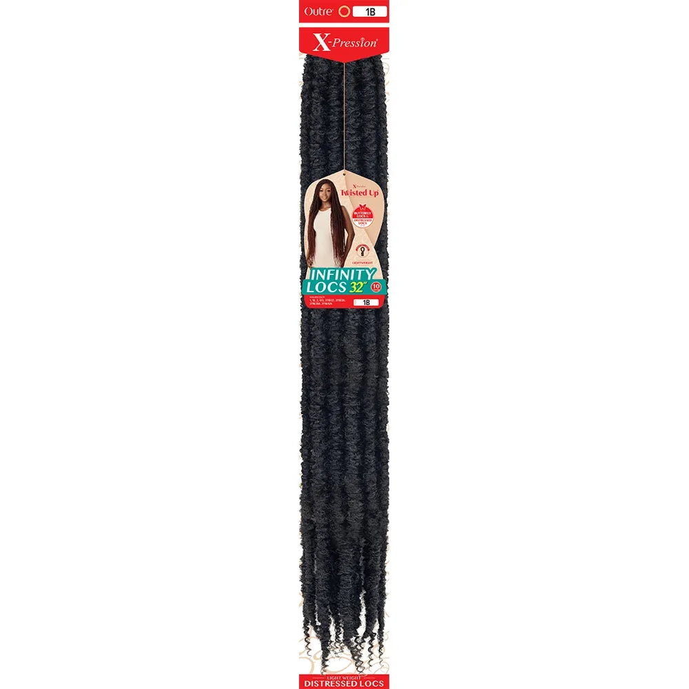 Outre Twisted Up Infinity Locs Synthetic Crochet Hair - 32" - Beauty Exchange Beauty Supply