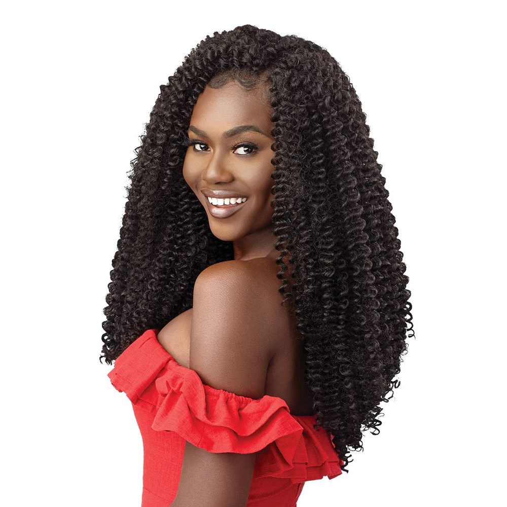 Outre X - Pression Twisted Up Braid Crochet Hair - Waterwave Fro Twist 22" - Beauty Exchange Beauty Supply