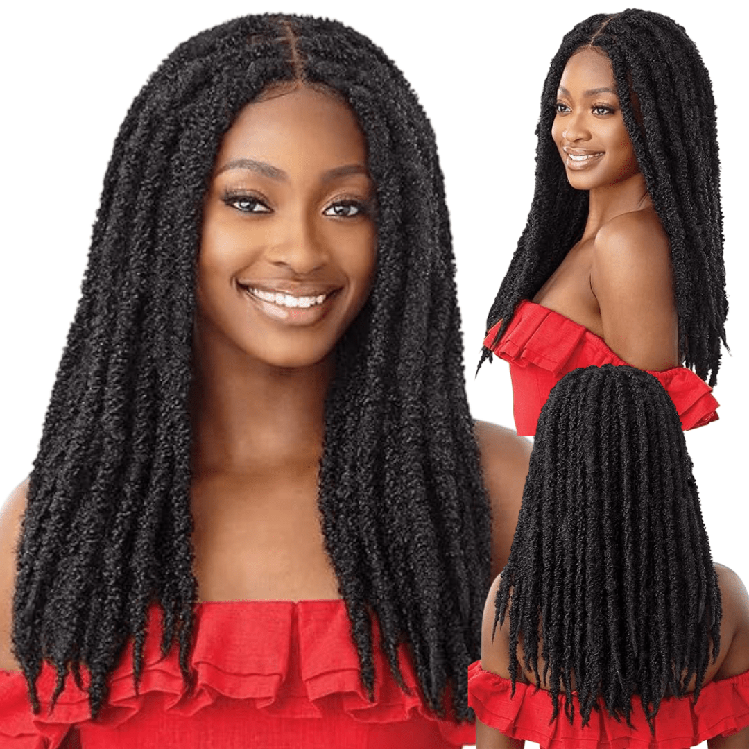 Outre X - Pression Twisted Up Synthetic 4x4 Lace Front Wig - Butterfly Locs 22" - Beauty Exchange Beauty Supply