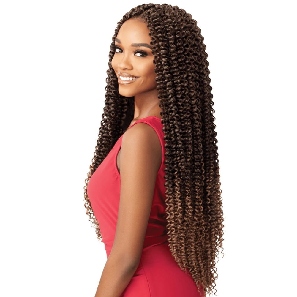 Outre X‑Pression Synthetic Crochet Hair – Passion Waterwave II 26″ - Beauty Exchange Beauty Supply
