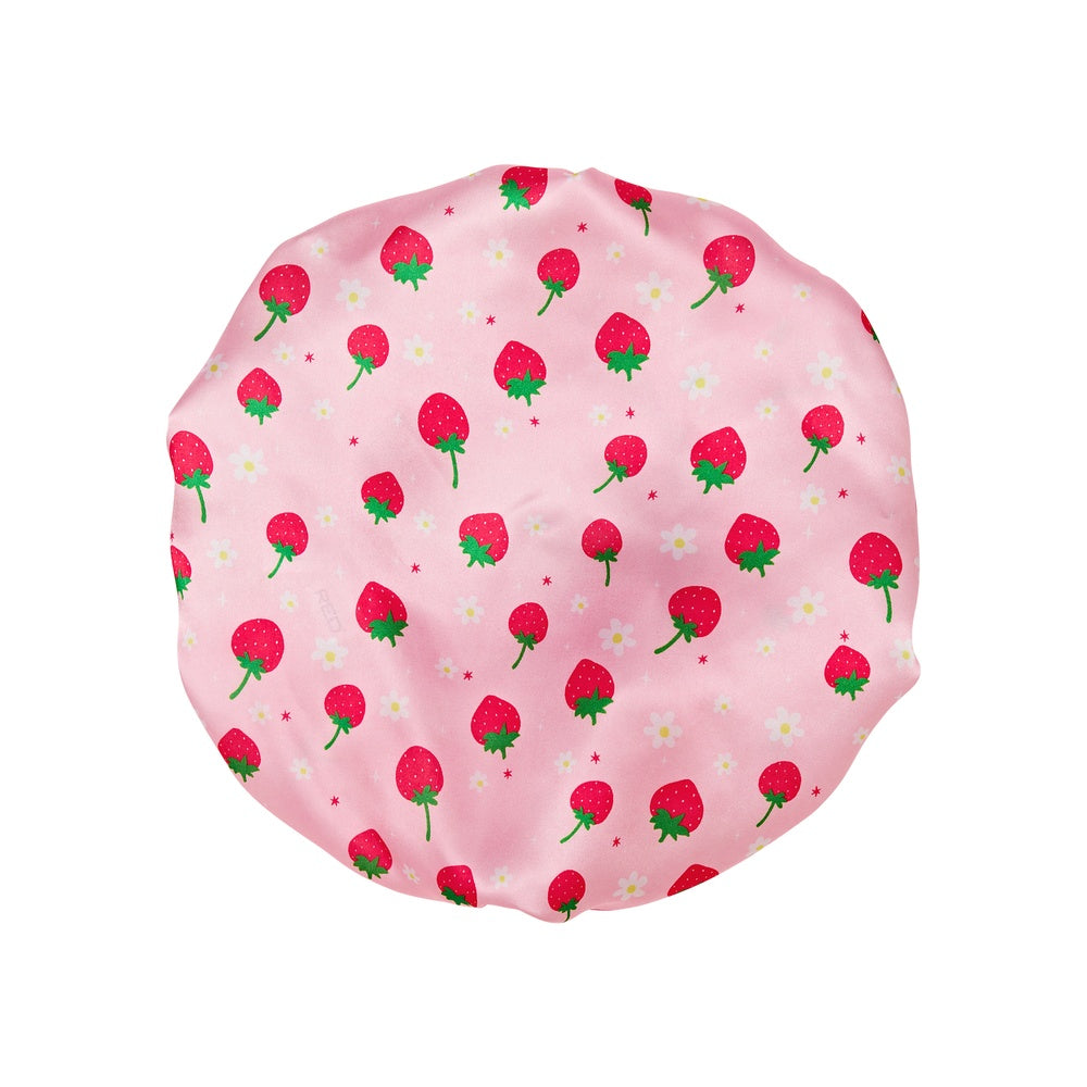 Baby Adjustable Bonnet – Strawberry