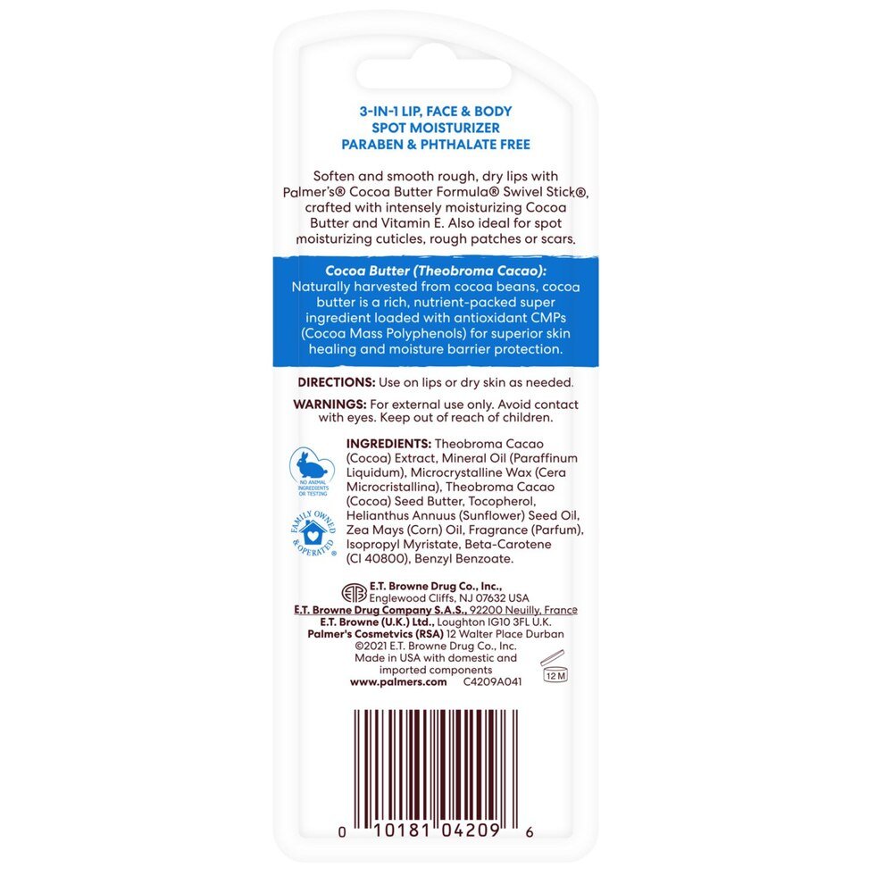 Palmer's Cocoa Butter Formula Swivel Stick – 2 CT - Beauty Exchange Beauty Supply