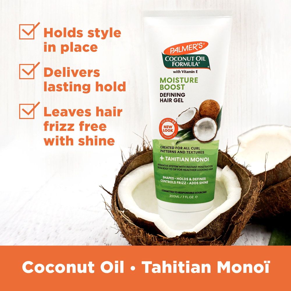 Palmer’s Coconut Oil Curl Cream & Defining Gel – 7oz - Beauty Exchange Beauty Supply