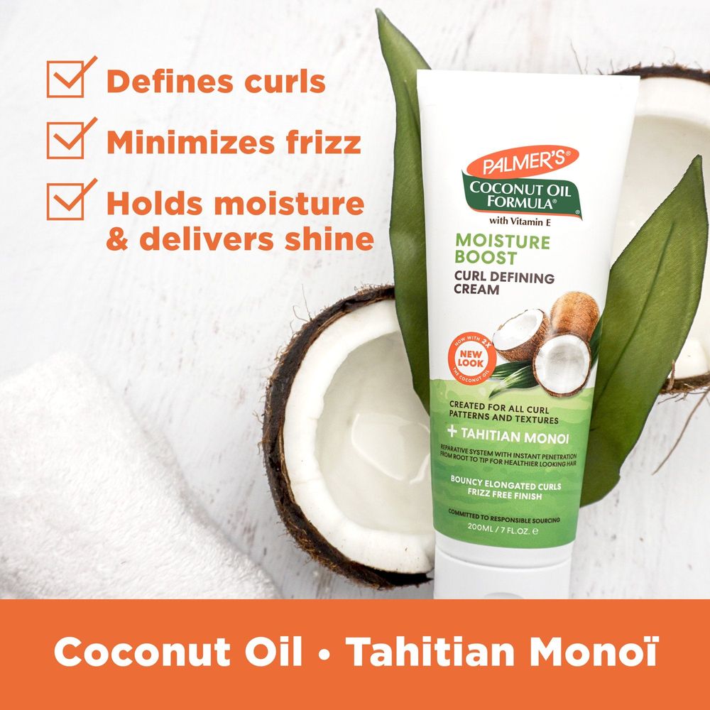 Palmer’s Coconut Oil Curl Cream & Defining Gel – 7oz - Beauty Exchange Beauty Supply