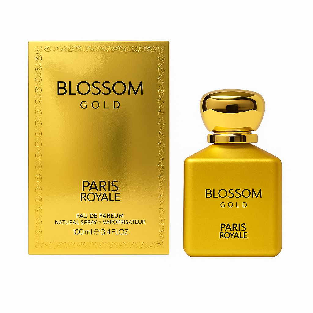 Paris Royale Blossom Gold Eau de Parfum – 100ml - Beauty Exchange Beauty Supply