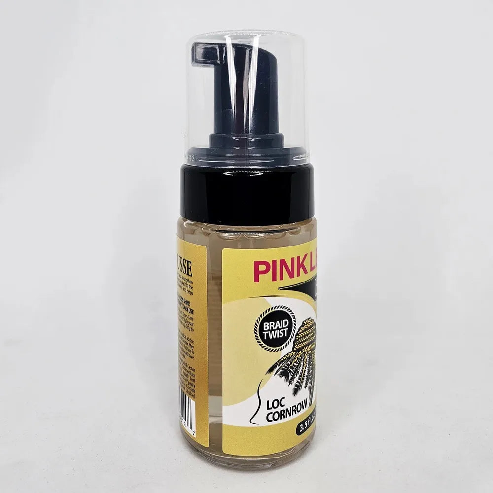 Pink Lemon Braid Mousse – Hold & Frizz Control - Beauty Exchange Beauty Supply