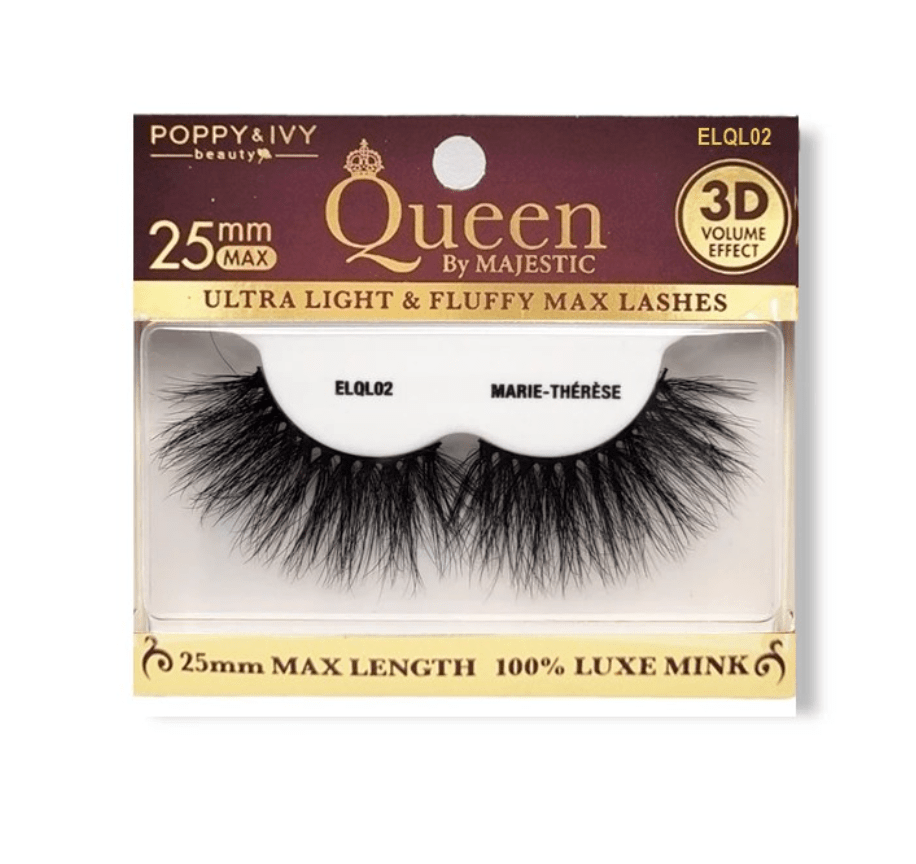 Poppy & Ivy 3D Queen Majestic Luxe Mink Eyelashes - Beauty Exchange Beauty Supply