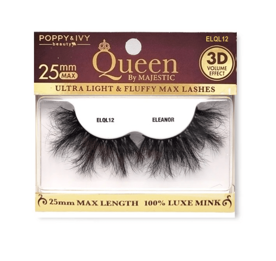 Poppy & Ivy 3D Queen Majestic Luxe Mink Eyelashes - Beauty Exchange Beauty Supply