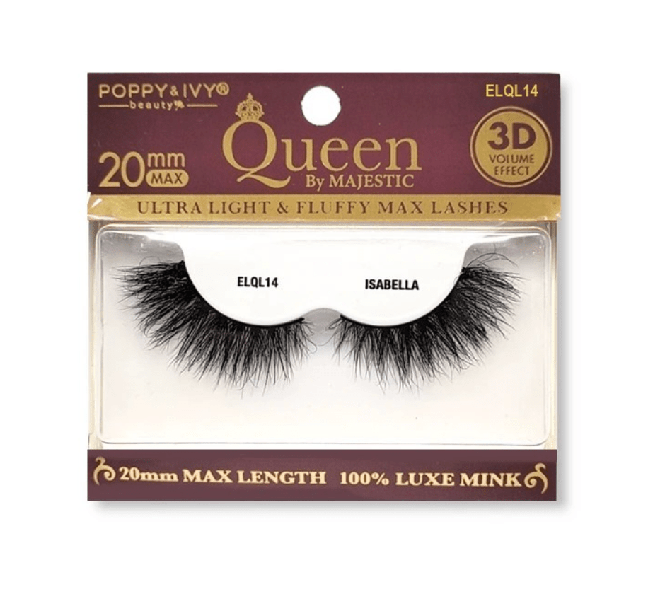 Poppy & Ivy 3D Queen Majestic Luxe Mink Eyelashes - Beauty Exchange Beauty Supply