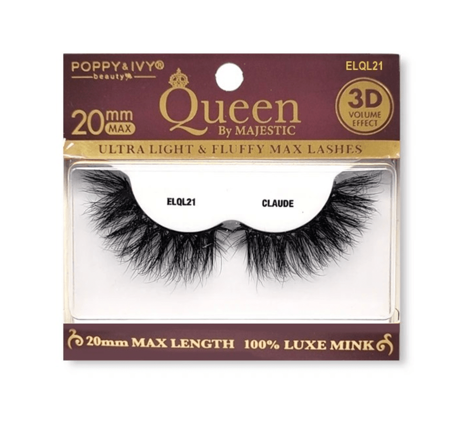 Poppy & Ivy 3D Queen Majestic Luxe Mink Eyelashes - Beauty Exchange Beauty Supply