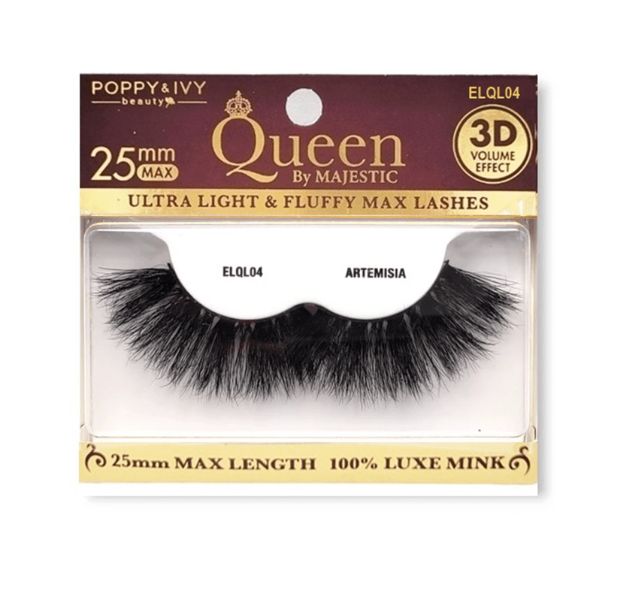 Poppy & Ivy 3D Queen Majestic Luxe Mink Eyelashes - Beauty Exchange Beauty Supply