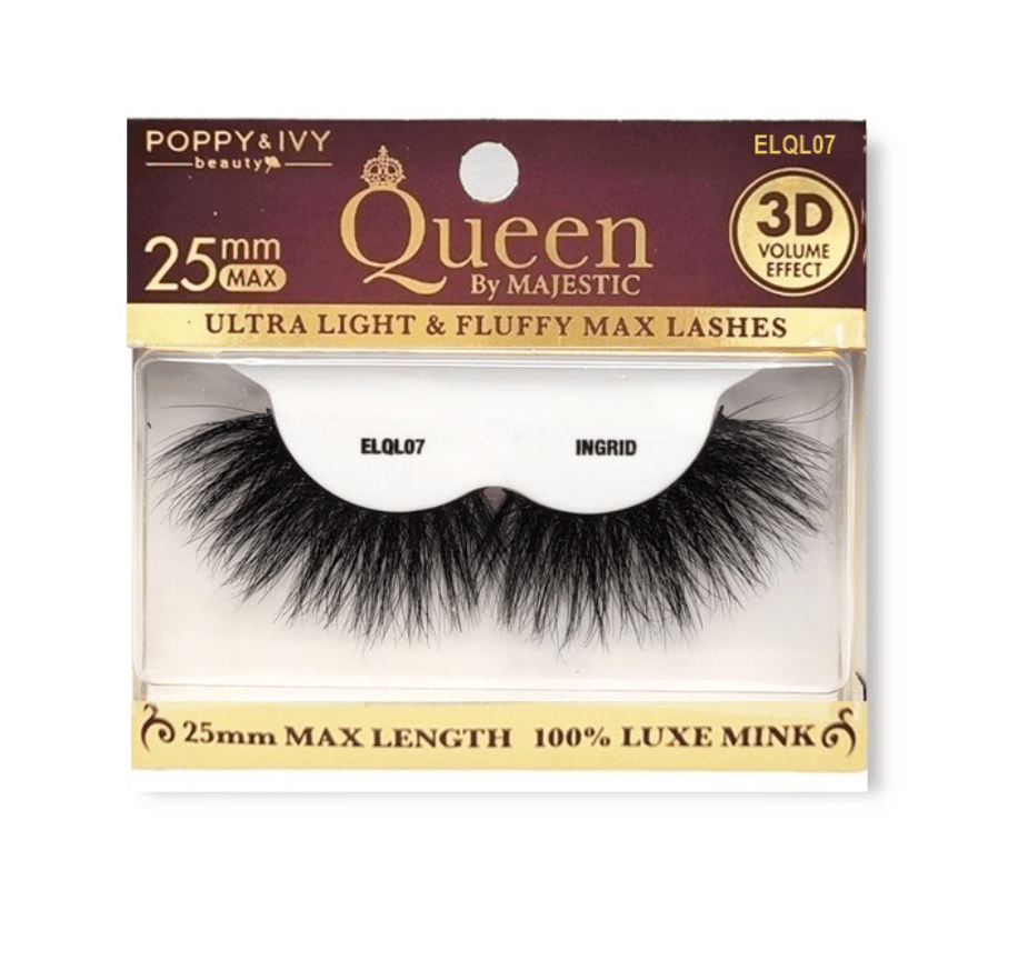 Poppy & Ivy 3D Queen Majestic Luxe Mink Eyelashes - Beauty Exchange Beauty Supply