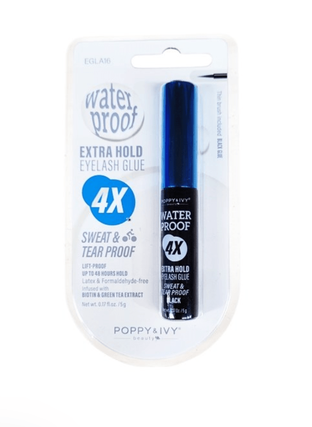 Poppy & Ivy 4X Waterproof Eyelash Glue - 5g - Beauty Exchange Beauty Supply