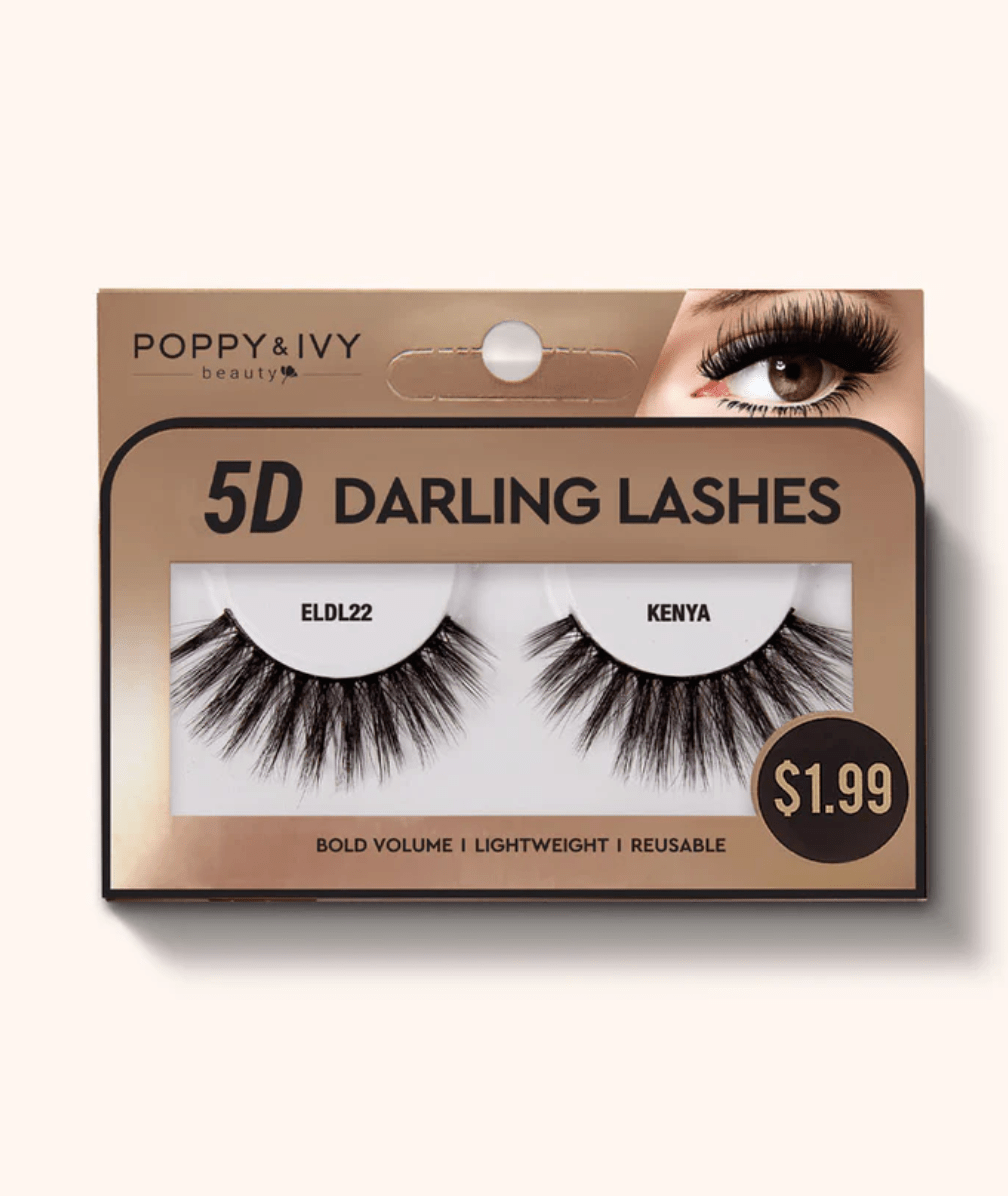 Poppy & Ivy 5D Darling Lashes – Ultra Volume Styles - Beauty Exchange Beauty Supply