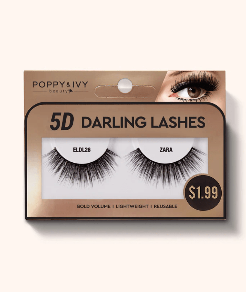 Poppy & Ivy 5D Darling Lashes – Ultra Volume Styles - Beauty Exchange Beauty Supply