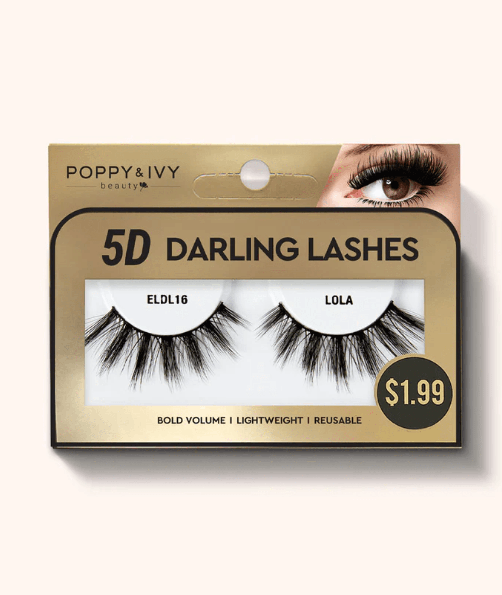 Poppy & Ivy 5D Darling Lashes – Ultra Volume Styles - Beauty Exchange Beauty Supply